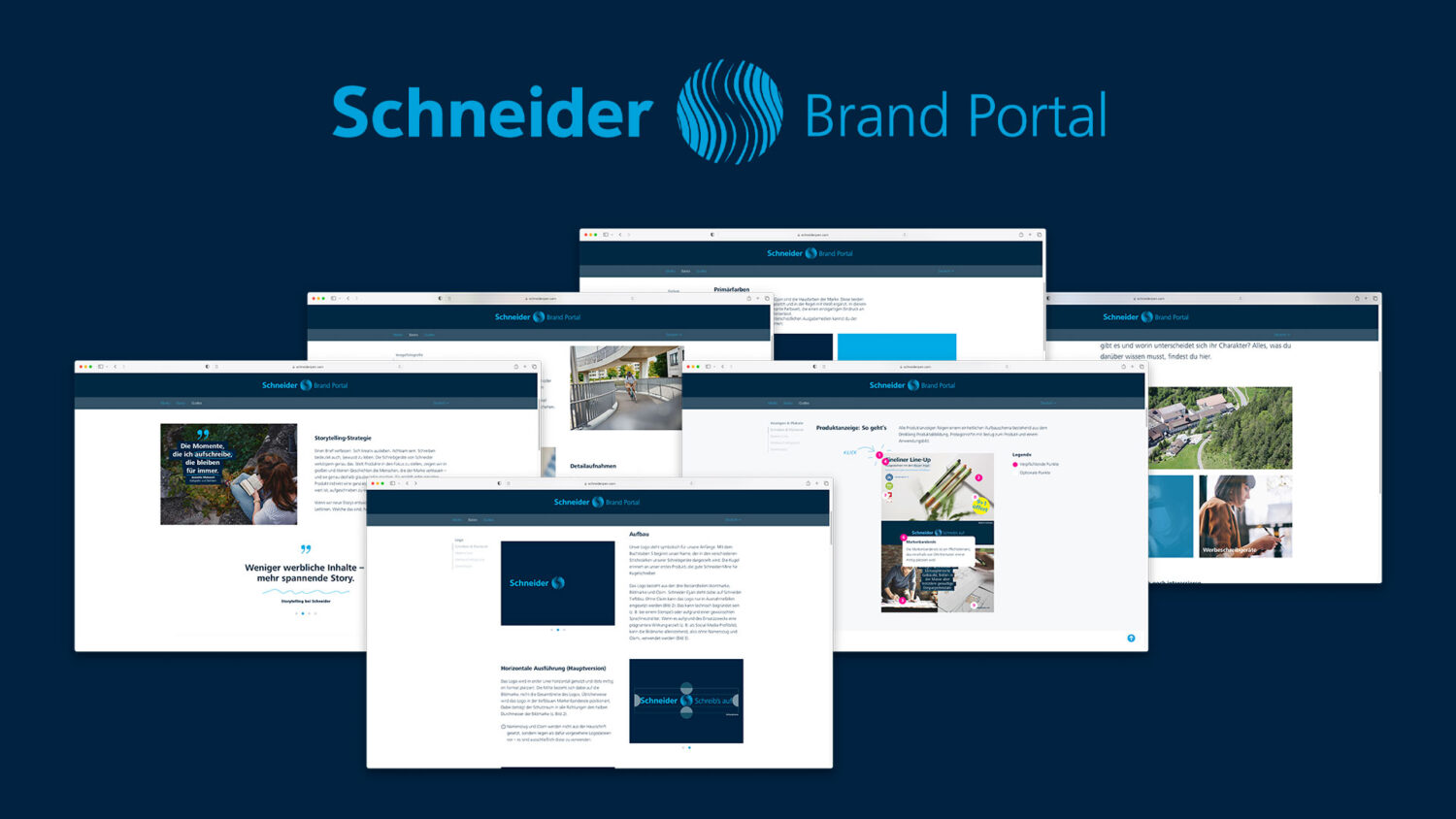 Schneider Schreibgeräte  - Brand Portal